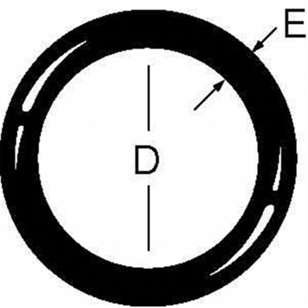 Eaton Aeroquip Rubber Thread 6 AN O Rings, Set of 5 FCM3464